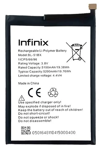 Infinix HOT 11 Uyumlu Batarya Pil Sıfır Orijinal ürün görseli 1