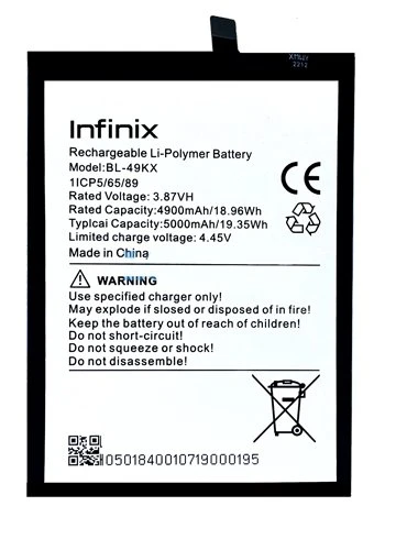 Infinix NOTE 11 Uyumlu Batarya Pil Sıfır Orijinal ürün görseli 1