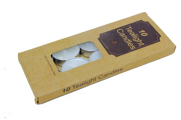 Mystica Tealight Mum Buhurdanlık Mumu 10'lu Paket ürün görseli 1