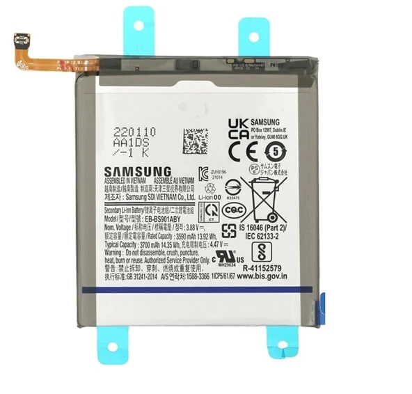 Samsung Galaxy S22 - SM-S901 Uyumlu Batarya Pil Sıfır Orijinal ürün görseli 1