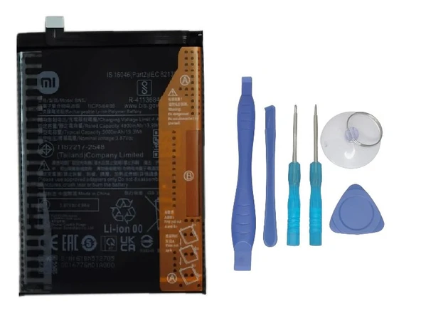 Xiaomi POCO X5 - BN 5J - Uyumlu Batarya Pil Sıfır Orijinal + TAMİR SETİ ürün görseli 1