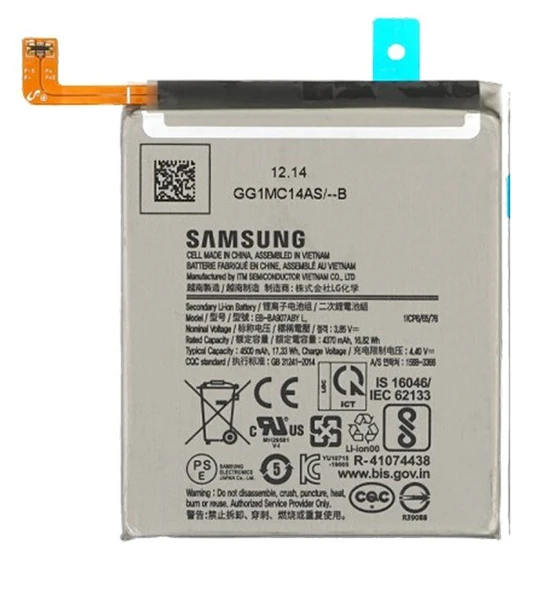 Samsung Galaxy S10 LİTE - SM-N770 Uyumlu Batarya Pil Sıfır Orijinal ürün görseli 1