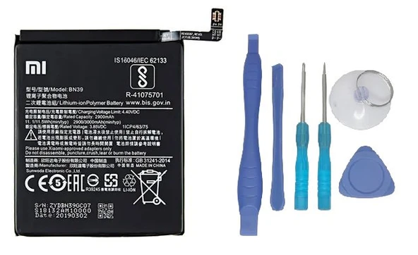 Xiaomi Mi PLAY - BN 39 - Uyumlu Batarya Pil Sıfır Orijinal + TAMİR SETİ ürün görseli 1