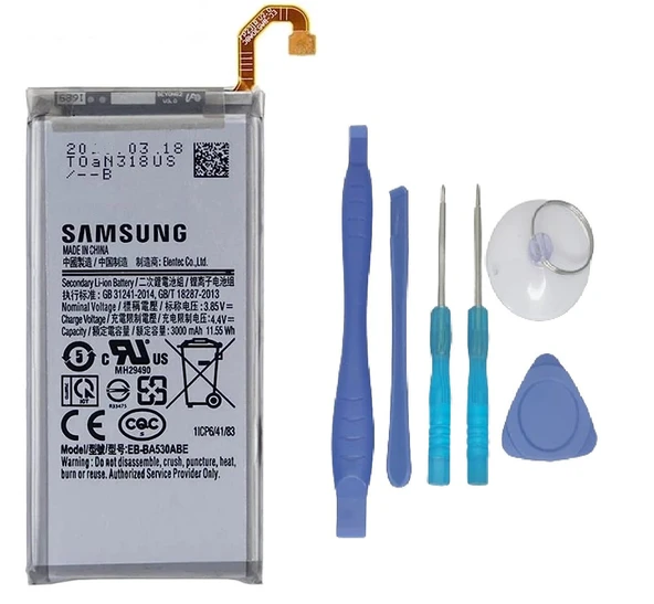 Samsung Galaxy A8 - 2018 - SM-A530 Uyumlu Batarya Pil Sıfır Orijinal + TAMİR SETİ ürün görseli 1