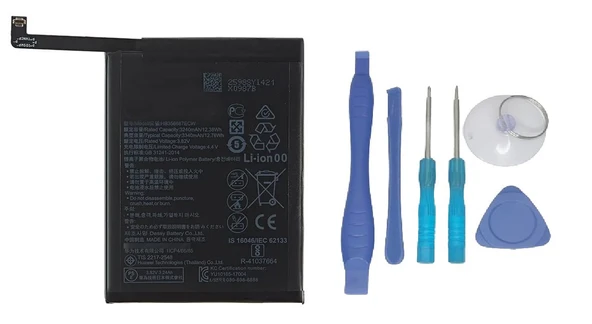 Tkgz - Mate 10 LITE Uyumlu Batarya Pil Sıfır Orijinal + TAMİR SETİ ürün görseli 1