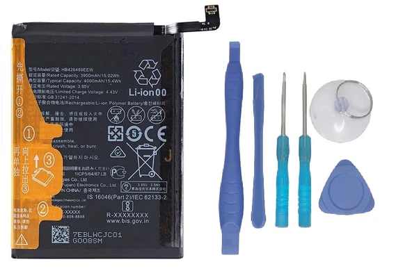 Tkgz - P Smart S Uyumlu Batarya Pil Sıfır Orijinal + TAMİR SETİ ürün görseli 1