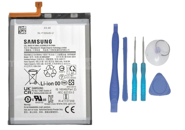 Samsung Galaxy A73 - SM-A736 Uyumlu Batarya Pil Sıfır Orijinal + TAMİR SETİ ürün görseli 1