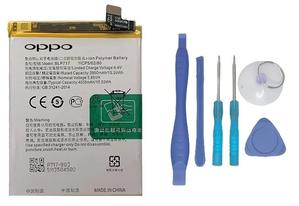 Oppo Reno Z -BLP717 - Uyumlu Batarya Pil Sıfır Orijinal + TAMİR SETİ ürün görseli 1