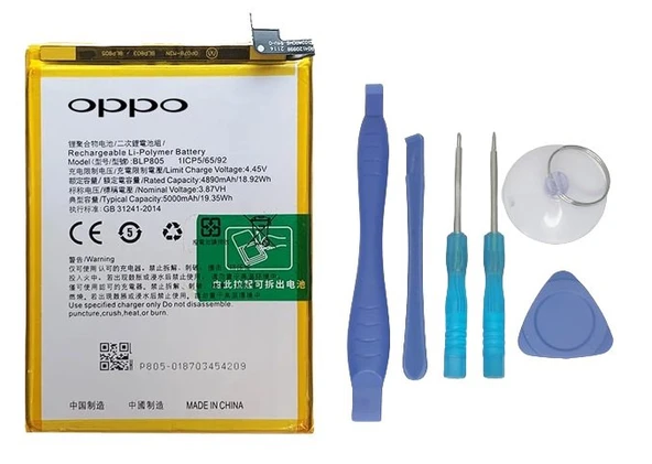 Oppo A53S - Blp805 - Uyumlu Batarya Pil Sıfır Orijinal + TAMİR SETİ ürün görseli 1