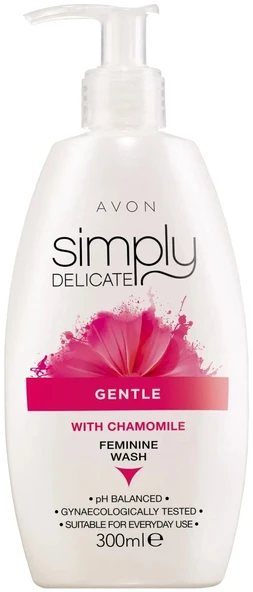 Avon Simply Delicate Gentle Feminine wash ürün görseli 1