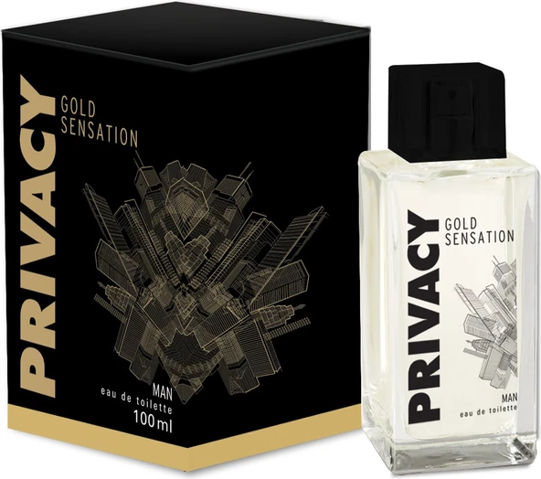 Privacy Gold Man EDT Erkek Parfüm 100 ml ürün görseli 1