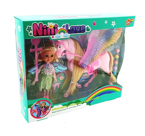 Nini Love ve Pembe Pegasus - Resim 3