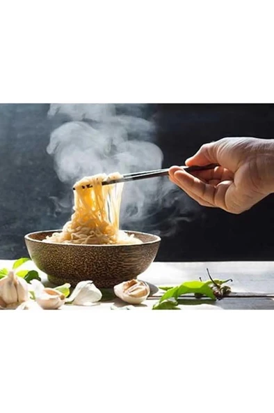 10 Çift 24 cm Ahşap Çin Chopsticks Yemek Çubukları Yıkanabilir Kore Noodle Sushi Çubuk Suşi Çubuğu ürün görseli 1