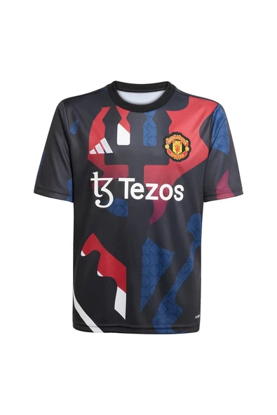 adidas MUFC PRESHI Y Çocuk  Siyah  Forma JD7146 ürün görseli 1