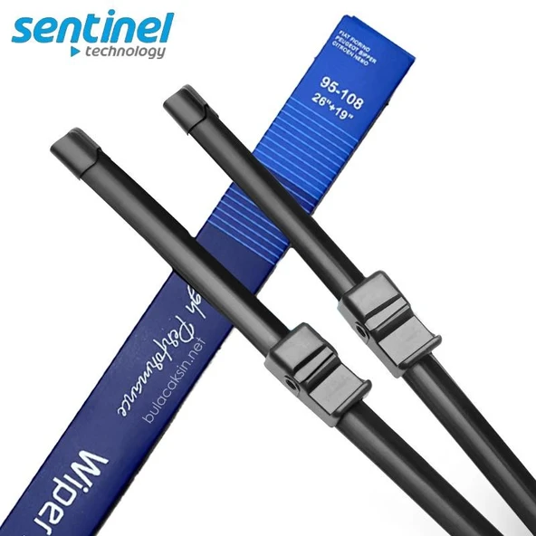 Sentinel Muz Silecek Takımı Peugeot 207 2006-2012 ile uyumlu ürün görseli 1