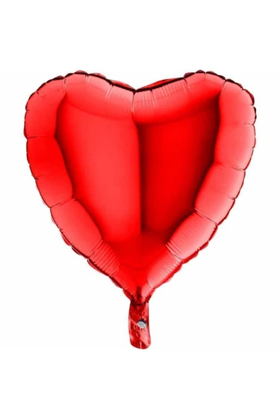 Kalp Folyo Balon Kırmızı 45 Cm ürün görseli 1