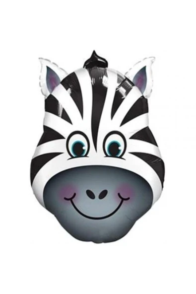 Zebra Folyo Balon (55 Cm) ürün görseli 1