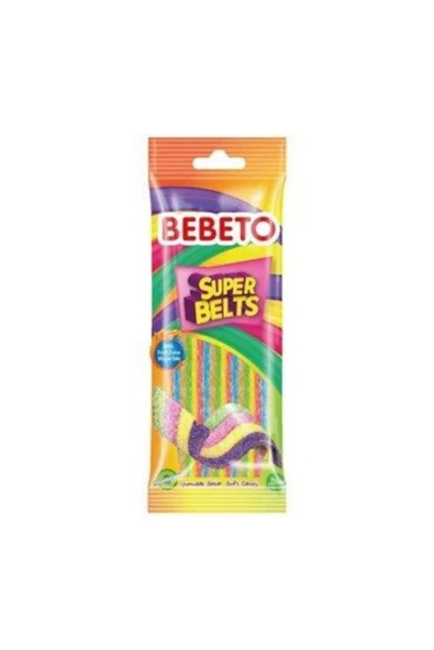 BEBETO Super Belts 75gr X 12 Adet ürün görseli 1