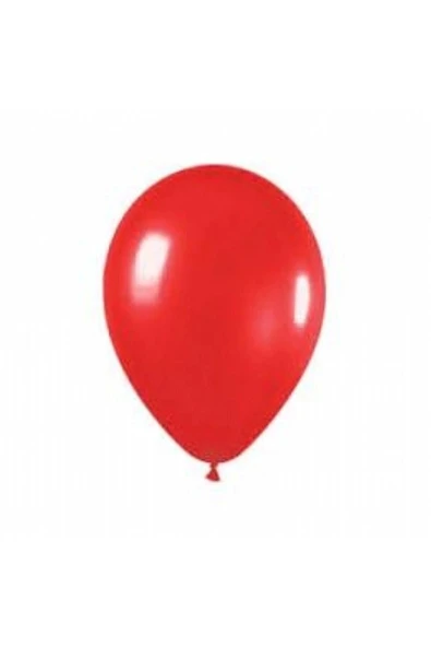 Latex Kırmızı Balon 10 Adet - Resim 2