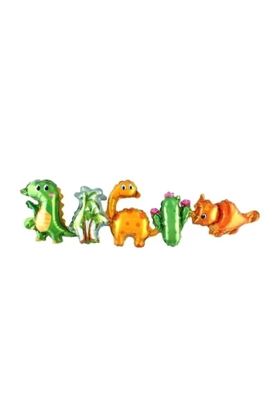 Dinozor Temalı Konsept Folyo Balon ürün görseli 1