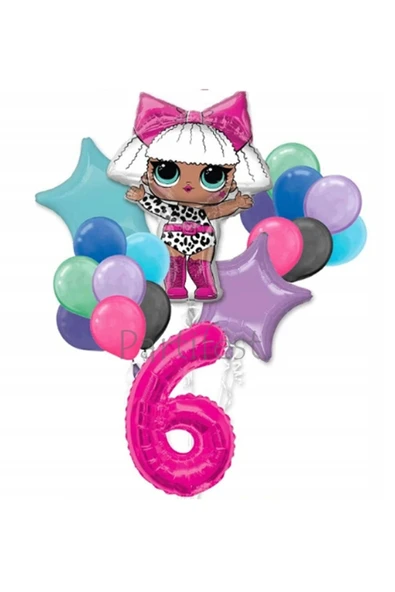 Surprise Balon Seti Lol Bebek 6 Yaş ürün görseli 1