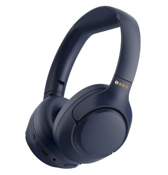 S-link DOOB Lacivert Hybrid ANC Bluetooth Kulaklık ürün görseli 1