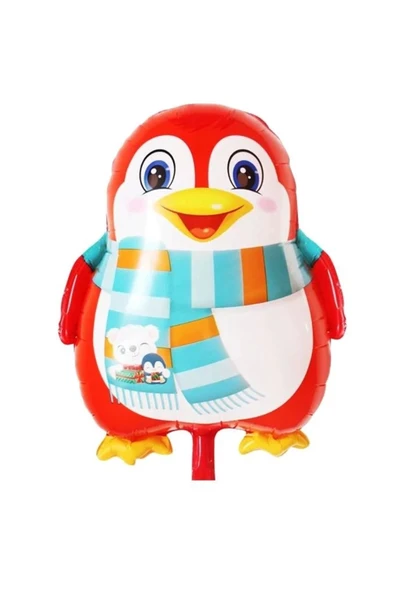 Penguen Folyo Balon Sevimli Penguen Konsept Doğum Günü Folyo Balon 1 Adet ürün görseli 1