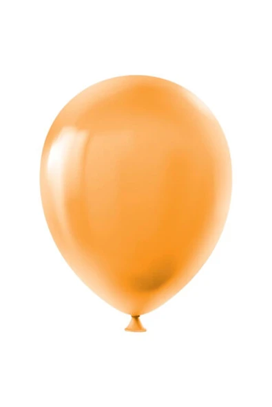 Turuncu Pastel Balon 10 Adet ürün görseli 1