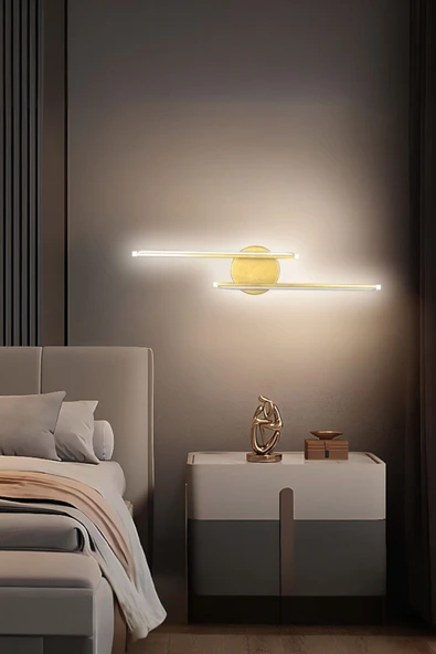 LEGACY Sare Aplik Modern Tasarım Eskitme Renk - Gün Işığı Ledli Banyo - Mutfak - Salon Led Duvar Aplik ürün görseli 1