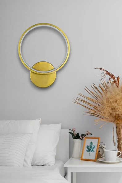 LEGACY Aura Modern Tasarım Eskitme Renk Gün Işığı Ledli Hol - Banyo - Mutfak - Salon Led Duvar Aplik ürün görseli 1