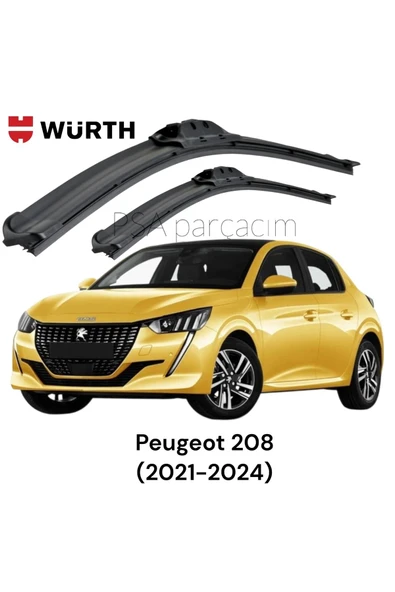 Peugeot 208 Muz Silecek Takımı (2021-2024) 2'li ürün görseli 1