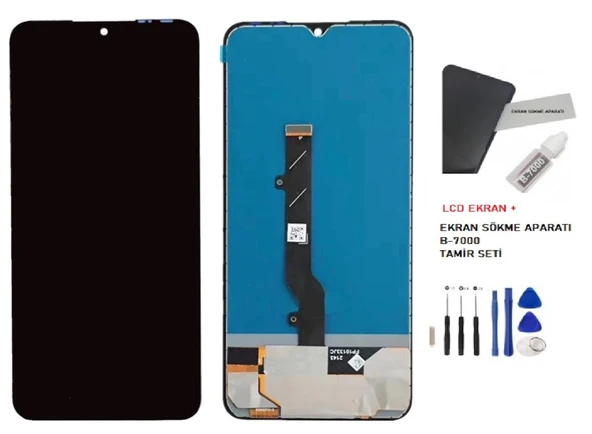 İnfinix NOTE 12 PRO Uyumlu Lcd Ekran Dokunmatik SERVİS Orijinali + B-7000 + TAMİR SETİ ürün görseli 1