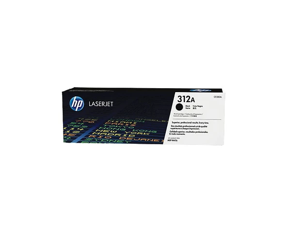 HP CF380A Black Toner Kartus 312A CF380A ürün görseli 1