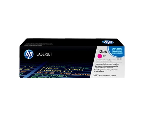 HP CB543A 125A MACENTA TONER 1.400 SAYFA ürün görseli 1