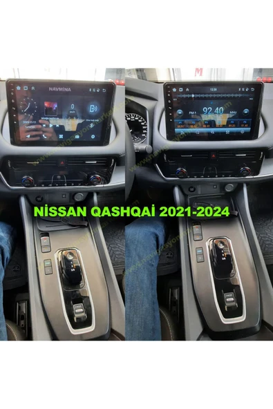 NAVMİNA NİSSAN QASHQAİ 2021-2024 UYUMLU 10 İNÇ 6-128 GB MULTİMEDYA KAMERA ürün görseli 1