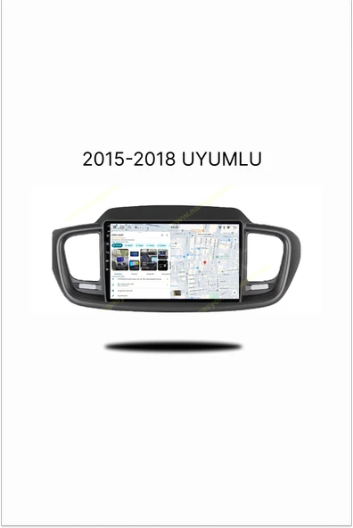 NAVMİNA KİA SORENTO 2015-2018 UYUMLU 10 İNÇ 6-128 GB MULTİMEDYA KAMERA ürün görseli 1
