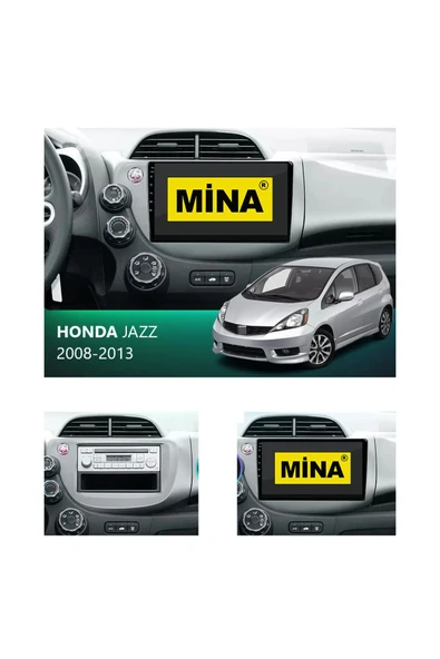 NAVMİNA Honda Jazz 2008-2013 Uyumlu 10 inç 4-64 GB Multimedya ürün görseli 1