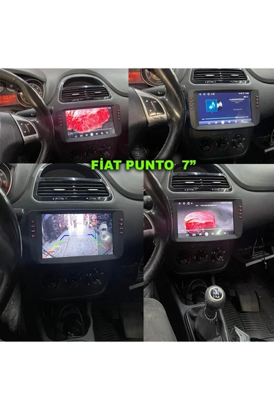 NAVMİNA Fiat Linea Punto 2012-2015 Yeni Göğüs Uyumlu 9 Inç 4-64 Gb Multimedya ürün görseli 1