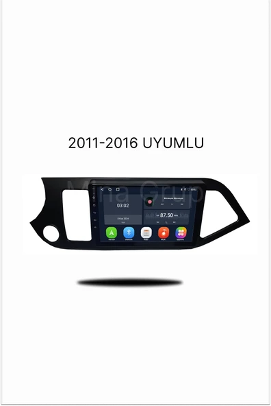 NAVMİNA KİA PİCANTO 2011-2016 UYUMLU 9 İNÇ 6-128GB MULTİMEDYA KAMERA ürün görseli 1