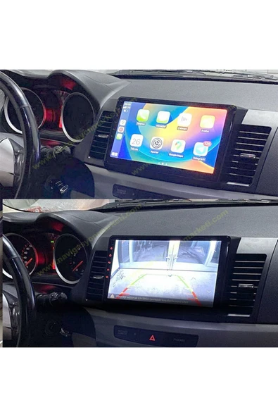 NAVMİNA MİTSUBİSHİ LANCER 2010-2017 UYUMLU 10 İNÇ 6-128 GB MULTİMEDYA ürün görseli 1