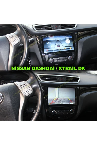 NAVMİNA NİSSAN X-TRAİL QASHQAİ 2014-2021 DİJİTAL KLİMA UYUMLU 10 İNÇ 6-128 GB MULTİMEDYA ürün görseli 1