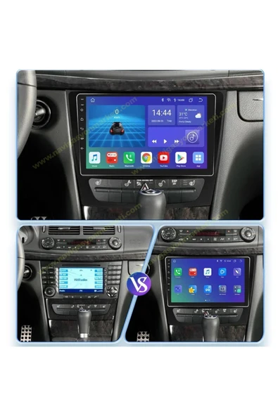 NAVMİNA MERCEDES E CLASS W211 2007-2011 UYUMLU 9 İNÇ 6-128 GB MULTİMEDYA ürün görseli 1