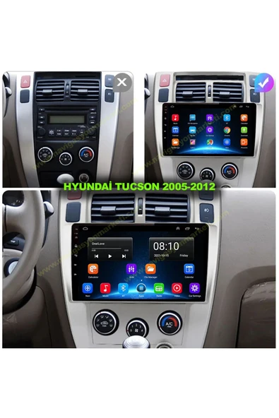 NAVMİNA Hyundai Tucson 2005-2012 Uyumlu 10 inç 4-64 GB Multimedya ürün görseli 1