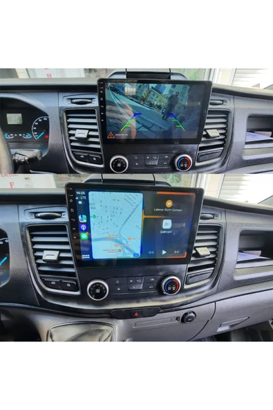 NAVMİNA Ford Transit Custom 2020-2022 Ekransız Model Uyumlu 10 inç 6-128 Gb Multimedya ürün görseli 1