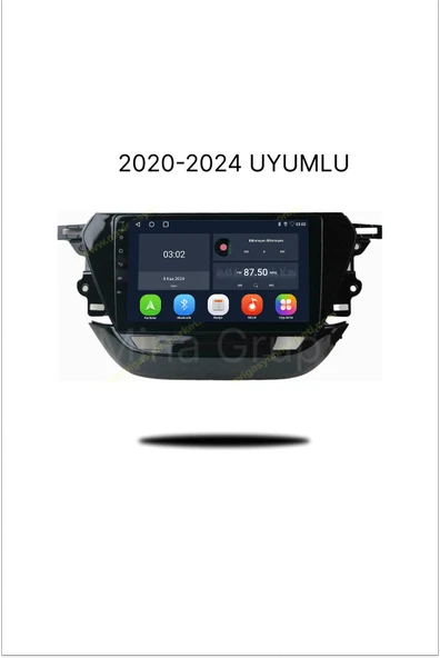 NAVMİNA OPEL CORSA F 2020-2024 UYUMLU 9 İNÇ 4-32 GB MULTİMEDYA ürün görseli 1
