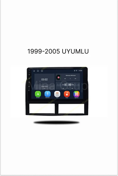 NAVMİNA JEEP Cherokee 1999-2005 Uyumlu 9 inç 4-64 GB Multimedya Kamera ürün görseli 1
