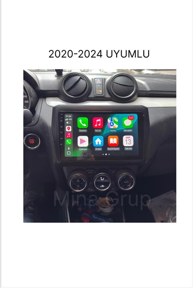 NAVMİNA SUZUKİ SWİFT 2020-2023 UYUMLU 9 İNÇ 6-128 GB MULTİMEDYA ürün görseli 1