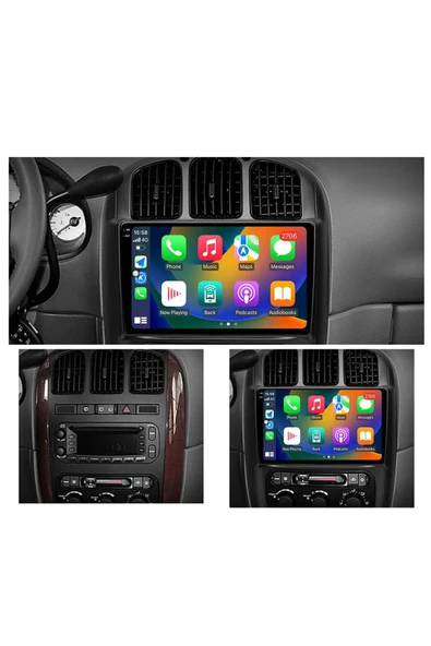 NAVMİNA Chrysler Voyager 2000-2012 Uyumlu 6-128 gb 10 inç Multimedya ürün görseli 1