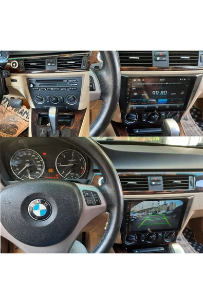 NAVMİNA BMW E90 E91 E92 E93 2005-2012 Uyumlu 9 inç Android 6-128 GB Multimedya ürün görseli 1