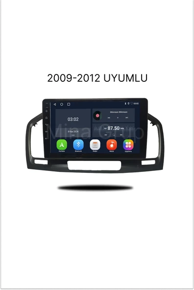 NAVMİNA OPEL İNSİGNİA 2009-2012 UYUMLU 9 İNÇ 6-128 GB MULTİMEDYA ürün görseli 1